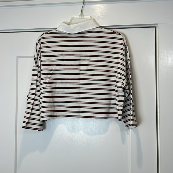 Don’t ask why brand crop top shirt. One size fits most. - Picture 5 of 5